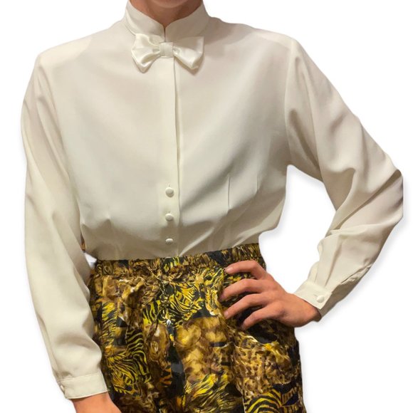 VTG Oscar de la renta blouse - Picture 1 of 5